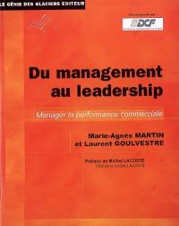 Du management au leadership : manager la performance commerciale