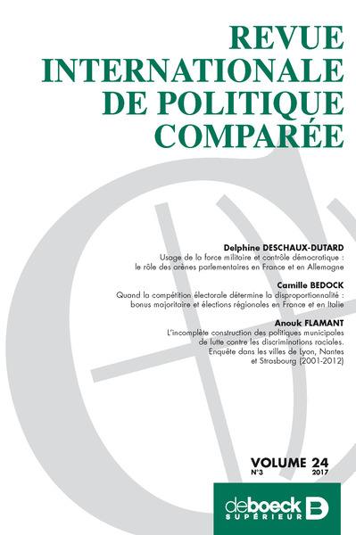Revue internationale de politique comparée, n° 3 (2017). Varia