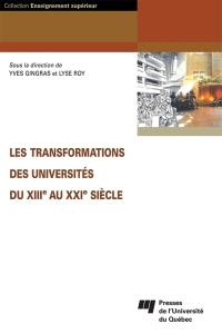 Les transformations des universités du XIIIe au XXIe siècle