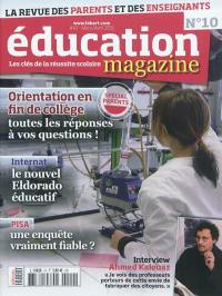 Education magazine, n° 10