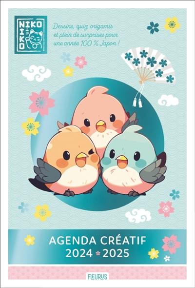 Agenda créatif 2024-2025 : Niko-Niko : dessins, quiz, origamis et plein de surprises pour une année 100 % Japon !