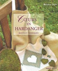Coeurs en Hardanger : motifs et techniques