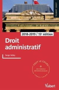 Droit administratif : 2018-2019