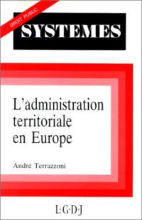 L'Administration territoriale en Europe