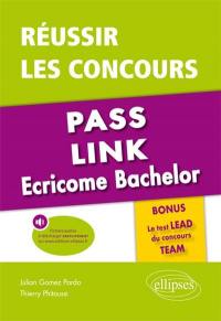 Réussir les concours Pass, Link, Ecricome bachelor : bonus, le test Lead du concours Team