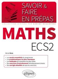 Mathématique ECS2