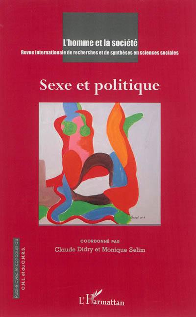 Homme et la société (L'), n° 189-190. Sexe et politique