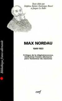 Max Nordau, critique de la dégénérescence