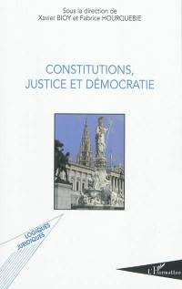 Constitutions, justice et démocratie : actes de la journée d'études de Toulouse du 2 octobre 2009