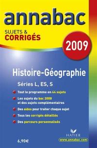 Histoire géographie L, ES, S