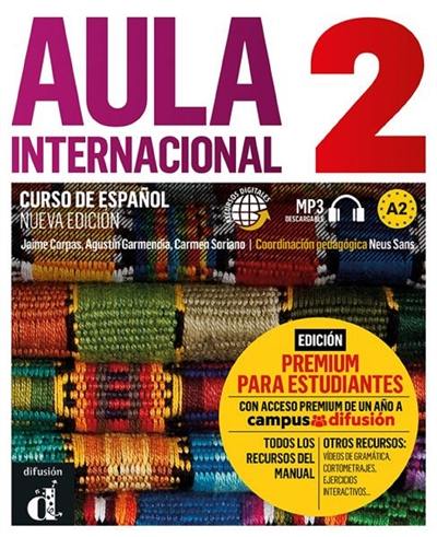 Aula internacional 2, edicion premium : curso de espanol, A2 : recursos digitales + audio