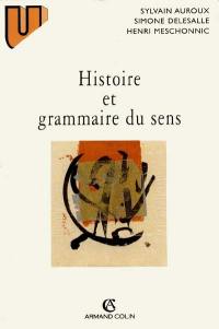 Histoire et grammaire du sens