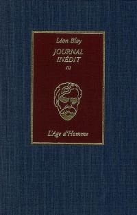 Journal inédit. Vol. 3. 1903-1907