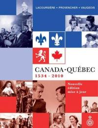 Canada-Québec : 1534-2010