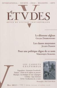Etudes, n° 416-5