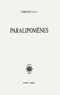 Paralipomènes