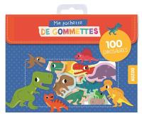 Ma pochette de gommettes : 100 dinosaures