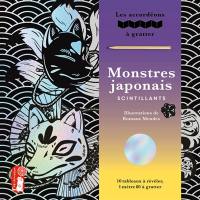 Monstres japonais scintillants : 10 tableaux à révéler, 1 mètre 80 à gratter