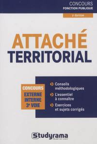 Attaché territorial : concours externe, interne, 3e voie
