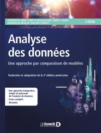 Analyse des données : une approche par comparaison de modèles