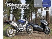 Revue moto technique, n° 153. Yamaha 500 TMAX modèles 2008-2009 + Honda XL700V modèles 2008-2009