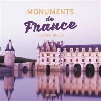 Monuments de France : calendrier 2023