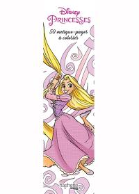 Princesses : 50 marque pages à colorier !