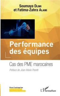 Performance des équipes : cas des PME marocaines