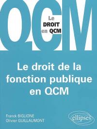 Le droit de la fonction publique en QCM