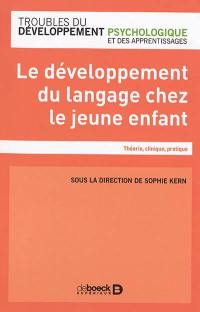 Le développement du langage chez le jeune enfant : théorie, clinique, pratique