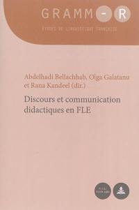 Discours et communication didactiques en FLE