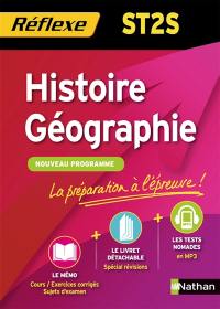 Histoire géographie ST2S : nouveau programme