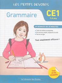 Grammaire CE1, 7-8 ans : 29 séances de 20 minutes