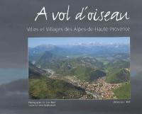 A vol d'oiseau : villes et villages des Alpes-de-Haute-Provence vus du ciel