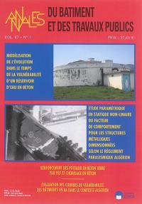 Annales du bâtiment et des travaux publics, n° 1 (2015)