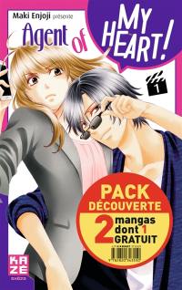 Agent of my heart : pack découverte : 2 mangas dont 1 gratuit