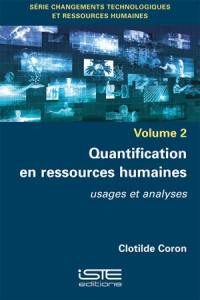 Quantification en ressources humaines : usages et analyses