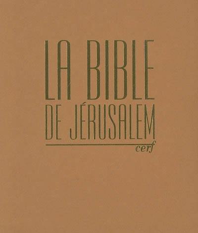 La Bible de Jérusalem