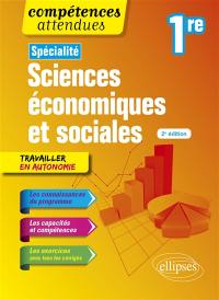 Spécialité sciences économiques et sociales 1re
