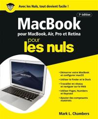 MacBook pour MacBook, Air, Pro et Retina pour les nuls