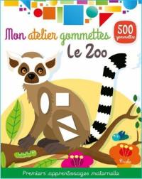 Le zoo : 500 gommettes