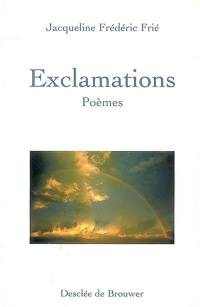 Exclamations : poèmes