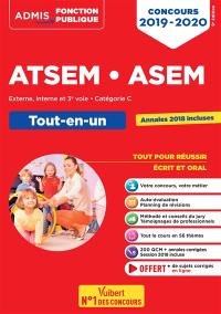 ATSEM, ASEM : externe, interne, 3e voie, catégorie C : tout-en-un, concours 2019-2020