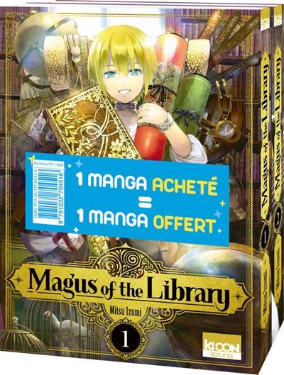 Magus of the library : pack découverte : T01 & T02