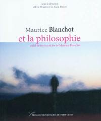 Blanchot et la philosophie
