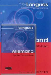 TV langues : allemand, lycée, post-bac, n° 34