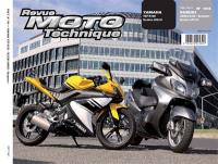 Revue moto technique, n° 154. Yamaha YZF-R125 modèles 2008-09 + Suzuki AN650-A-AZ Burgman modèles 2007-09