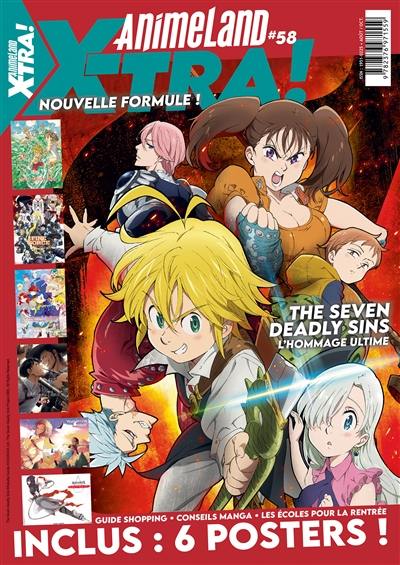 Anime land X-tra : le 1er mag de l'animation & du Manga, n° 58