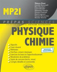 Physique chimie MP2I : nouveaux programmes