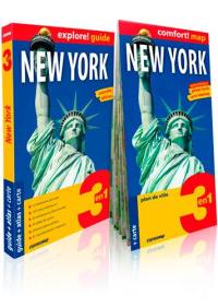 New York : 3 en 1 : guide + atlas + carte